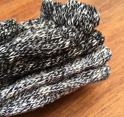 2足組 靴下 Healthknit ヘルスニット スラブミックスクルー ソックス