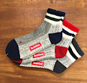 3足組 靴下 Healthknit ヘルスニット クォーター丈ソックス