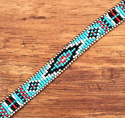 BEADS BRACELET ビーズブレスレット D 約18.5㎝