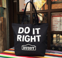 BUDDY オリジナル 11oz キャンバス トートバッグ DO IT RIGHT