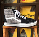 バンズ 日本未発売 VANS Sk8-Hi ペイズリー グレー ハイカット