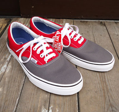 VANS Era 2 Tone Pewter/Racing Red