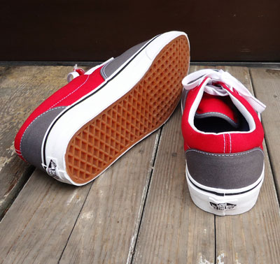 VANS Era 2 Tone Pewter/Racing Red