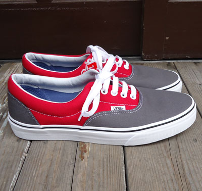 VANS Era 2 Tone Pewter/Racing Red