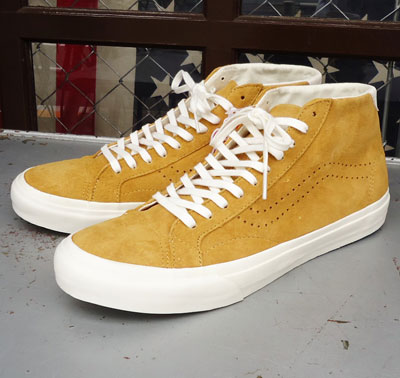 USA企画 VANS Court Mid DX（Pig Suede）Amber Gold