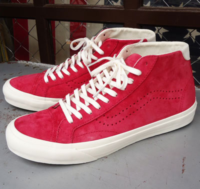  USA企画 VANS Court Mid DX（Pig Suede）/Chilli Pepper