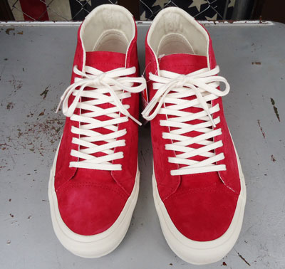  USA企画 VANS Court Mid DX（Pig Suede）/Chilli Pepper