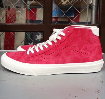  USA企画 VANS Court Mid DX（Pig Suede）/Chilli Pepper