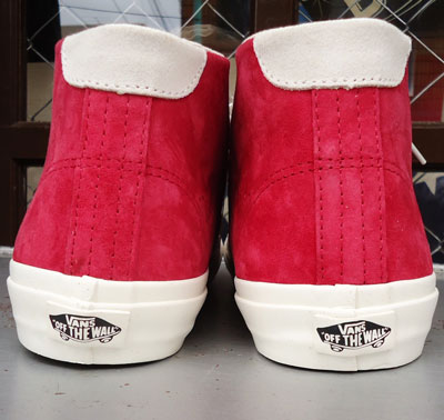  USA企画 VANS Court Mid DX（Pig Suede）/Chilli Pepper