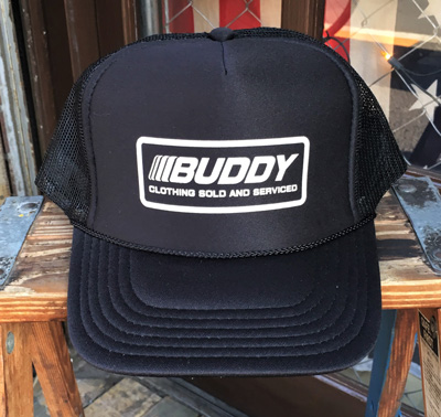 BUDDY オリジナル メッシュキャップ BLACK