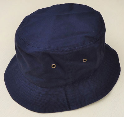 「NEWHATTAN」Bucket Hat バケットハット・ネイビー