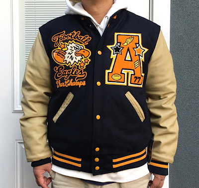 HOLLOWAY VARSITY JACKET BUDDY オリジナル シュニール付き