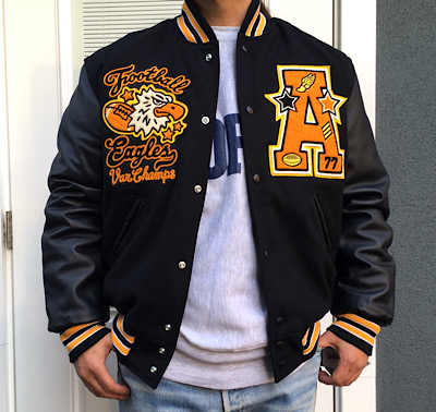 HOLLOWAY VARSITY JACKET BUDDY オリジナル シュニール付き