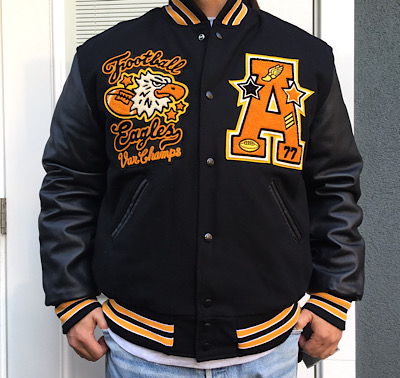 HOLLOWAY VARSITY JACKET BUDDY オリジナル シュニール付き