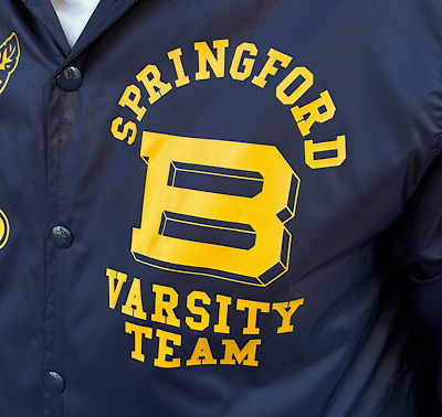 BUDDY オリジナル コーチジャケット 裏ボア(ポリエステル)