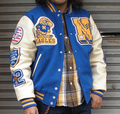 BUDDY U.S.CLOTHING/アワードジャケット（EAGLES)