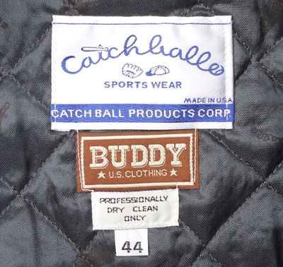 BUDDY 別注 Catchball アワードジャケット Size 44