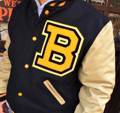 HOLLOWAY VARSITY JACKET BUDDY オリジナル シュニール付き