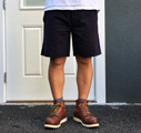 RUSSELL ATHLETIC コットン ツイルショートパンツ