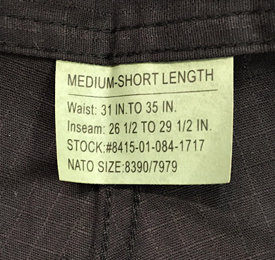 ROTHCO Rip-Stop BDU ショートレングス Pants