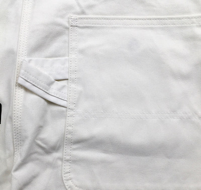 Dickies ワークエプロン付き ホワイト オーバーオール USAモデル