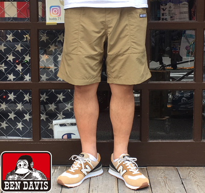 BEN DAVIS サプレックスショーツ BEIGE