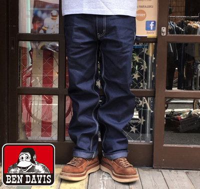 BUDDY別注　BEN DAVIS　ベンデイビス デニムペインターパンツ