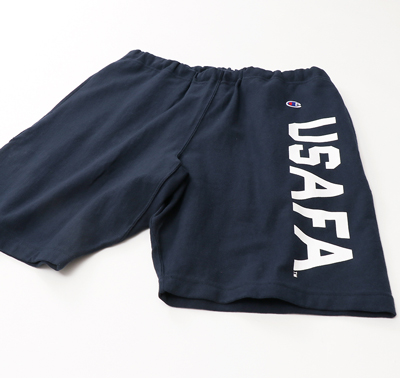 Champion リバースウィーブショートパンツ USAFA