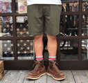 BUDDY オリジナル ★SPRINGFORD★ ヘリンボーンショートパンツ