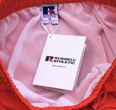 RUSSELL ATHLETIC ショートパンツ オレンジ