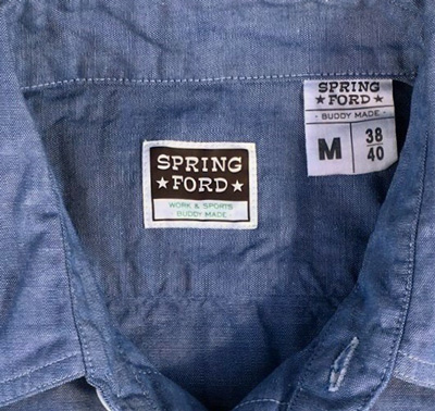 BUDDY オリジナル ★SPRINGFORD★ ARIZONA THUNDERBIRD シャンブレーシャツ