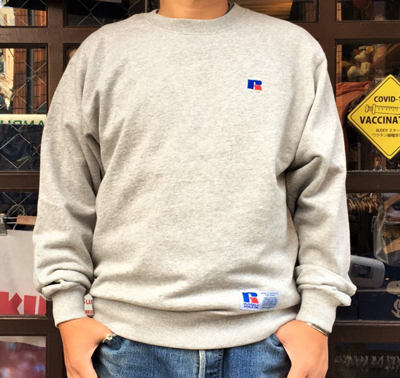 ラッセルアスレチック Bookstore Sweat Crew Neck Shirt