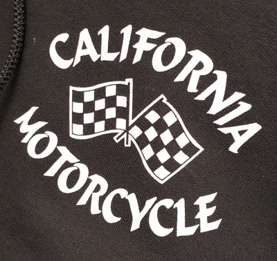 BUDDY×JERZEES　プルオーバーパーカー CALIFORNIA MOTORCYCLE