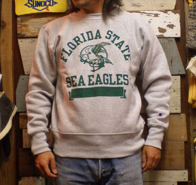 BUDDY別注Championリバースウィーブ クルースエット（SEA EAGLES)