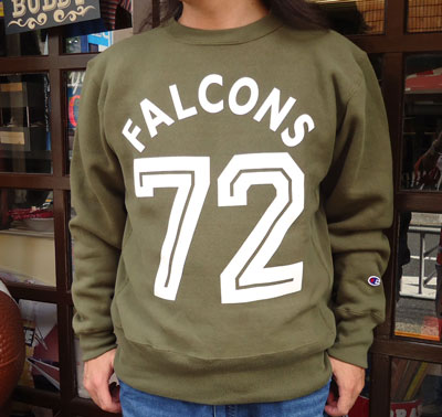 BUDDY別注Championリバースウィーブクルースエット(FALCONS)