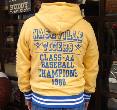 BUDDY 別注 Champion リバースウィーブ フルスナップパーカ