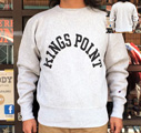 BUDDY別注Championリバースウィーブ クルースエット KINGSPOINT