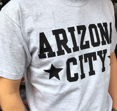 BUDDY × FRUIT OF THE LOOM ARIZONA ★CITY★ Ｔシャツ