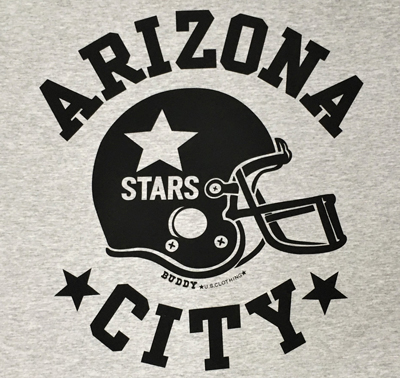 BUDDY × FRUIT OF THE LOOM ARIZONA ★CITY★ Ｔシャツ