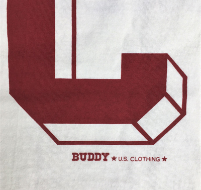BUDDY オリジナル ベースボールTシャツ 七分袖
