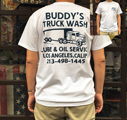 BUDDY × FRUIT OF THE LOOM TRUCK WASH Ｔシャツ