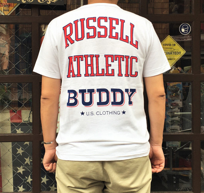 BUDDY 別注 RUSSELL ATHLETIC Ｔシャツ NYC