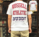 BUDDY 別注 RUSSELL ATHLETIC Ｔシャツ NYC