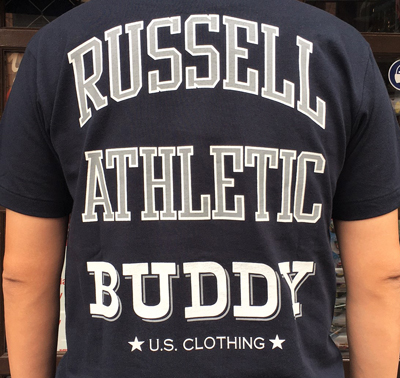 BUDDY 別注 RUSSELL ATHLETIC Ｔシャツ NYC