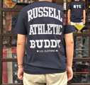 BUDDY 別注 RUSSELL ATHLETIC Ｔシャツ NYC