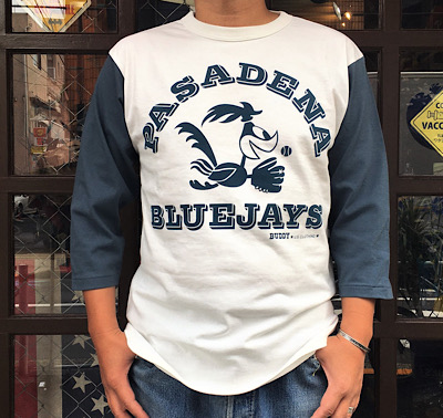 BUDDY オリジナル ベースボールTシャツ 七分袖