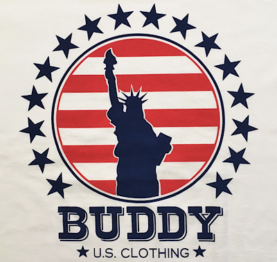 BUDDY × FRUIT OF THE LOOM Ｔシャツ