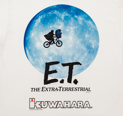 E.T. × KUWAHARA × SCREAMIN’WHEELS Tシャツ