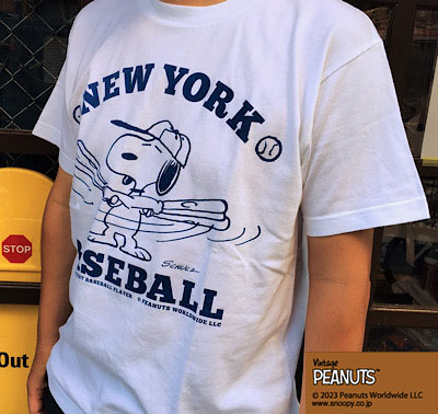 BUDDY 別注 PEANUTS スヌーピーTシャツ