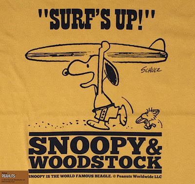 BUDDY 別注 PEANUTS スヌーピーTシャツ
